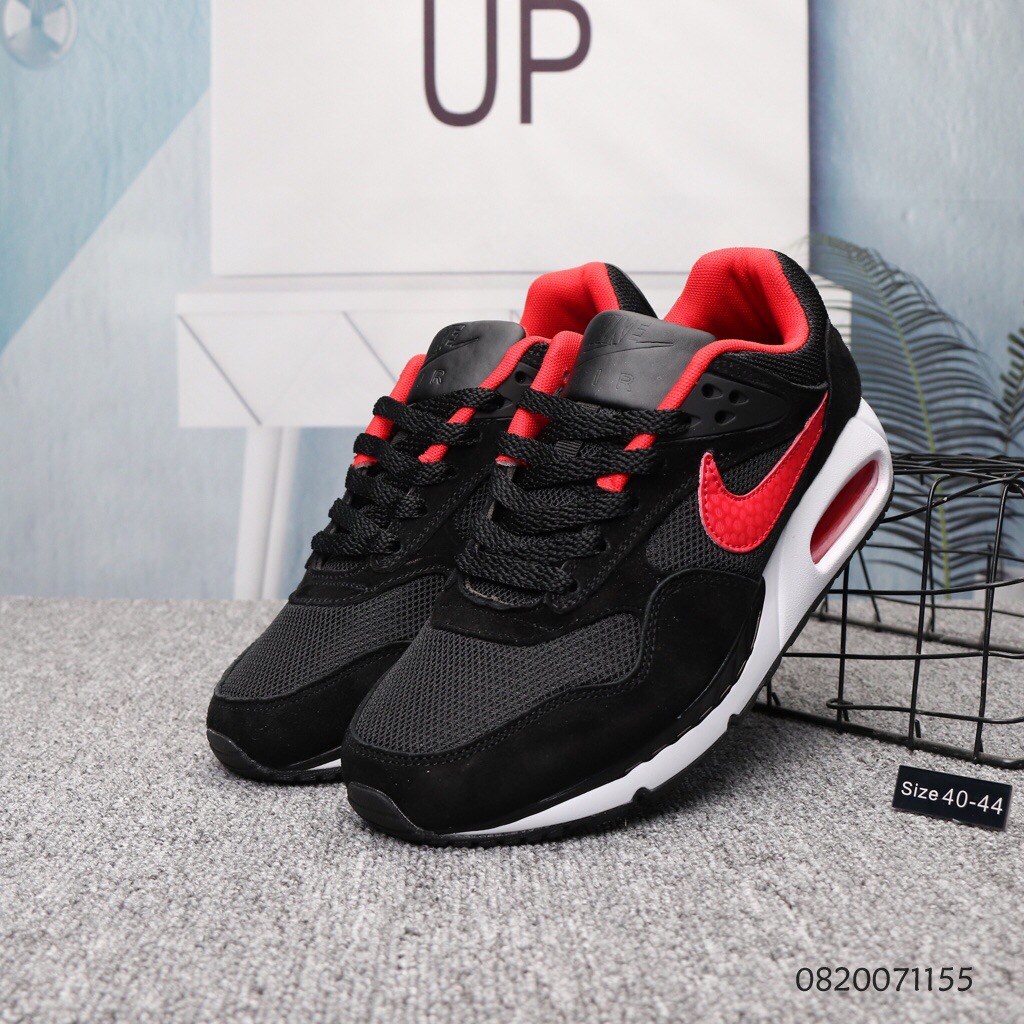 Nike Air Max Direct Black Red White Shoes - Click Image to Close